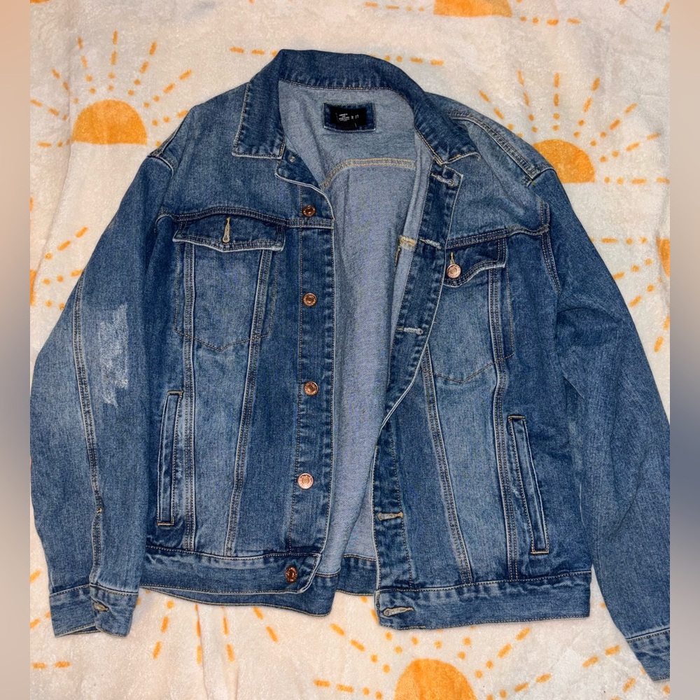 Forever 21 Light Blue Denim Jacket